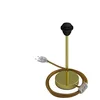 Image de creative cables Alzaluce pour Abat-Jour - Lampe de Table en métal - 25 cm, Laiton