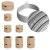 Image de Kit Linear Filé system - avec câbles pour guirlande lumineuse de 5 mètres et 7 composants en bois pour intérieur - CM02