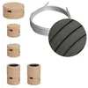 Image de Kit Wiggle Filé system - avec câbles pour guirlande lumineuse de 3 mètres et 5 composants en bois pour intérieur - CM03