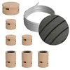 Image de Kit Linear Filé system - avec câbles pour guirlande lumineuse de 5 mètres et 7 composants en bois pour intérieur - CM03