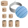 Image de Kit Linear Filé system - avec câbles pour guirlande lumineuse de 5 mètres et 7 composants en bois pour intérieur - CM17