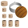 Image de Kit Linear Filé system - avec câbles pour guirlande lumineuse de 5 mètres et 7 composants en bois pour intérieur - CM22