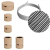 Image de Kit Wiggle Filé system - avec câbles pour guirlande lumineuse de 3 mètres et 5 composants en bois pour intérieur - CZ04