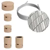 Image de Kit Wiggle Filé system - avec câbles pour guirlande lumineuse de 3 mètres et 5 composants en bois pour intérieur - ECC37