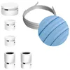 Image de Kit Wiggle Filé system - avec câbles pour guirlande lumineuse de 3 mètres et 5 composants en bois verni blanc pour intérieur - CM17