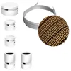 Image de Kit Wiggle Filé system - avec câbles pour guirlande lumineuse de 3 mètres et 5 composants en bois verni blanc pour intérieur - CZ22