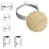 Image de Kit Wiggle Filé system - avec câbles pour guirlande lumineuse de 3 mètres et 5 composants en bois verni blanc pour intérieur - CN06