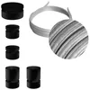 Image de Kit Wiggle Filé system - avec câbles pour guirlande lumineuse de 3 mètres et 5 composants en bois verni noir pour intérieur - CM02