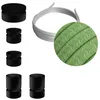 Image de Kit Wiggle Filé system - avec câbles pour guirlande lumineuse de 3 mètres et 5 composants en bois verni noir pour intérieur - CX08