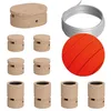 Image de Kit Symmetric Filé system - avec câbles pour guirlande lumineuse de 5 mètres et 9 composants en bois pour intérieur - CF15