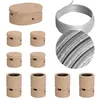 Image de Kit Symmetric Filé system - avec câbles pour guirlande lumineuse de 5 mètres et 9 composants en bois pour intérieur - CM02