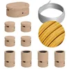Image de Kit Symmetric Filé system - avec câbles pour guirlande lumineuse de 5 mètres et 9 composants en bois pour intérieur - CM05