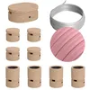 Image de Kit Symmetric Filé system - avec câbles pour guirlande lumineuse de 5 mètres et 9 composants en bois pour intérieur - CM16