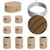 Image de Kit Symmetric Filé system - avec câbles pour guirlande lumineuse de 5 mètres et 9 composants en bois pour intérieur - CZ22