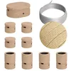 Image de Kit Symmetric Filé system - avec câbles pour guirlande lumineuse de 5 mètres et 9 composants en bois pour intérieur - CN06