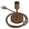 Image de creative cables Alzaluce - Lampe de Table en métal - 10 cm, Bronze satiné