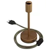 Image de creative cables Alzaluce - Lampe de Table en métal - 20 cm, Bronze satiné