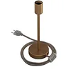 Image de creative cables Alzaluce - Lampe de Table en métal - 25 cm, Bronze satiné