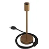Image de creative cables Alzaluce - Lampe de Table en métal - 30 cm, Bronze satiné
