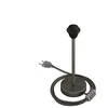 Image de creative cables Alzaluce pour Abat-Jour - Lampe de Table en métal - 25 cm, Titane satiné