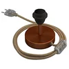 Image de creative cables Alzaluce pour Abat-Jour - Lampe de Table en métal - 5 cm, Cuivre satiné