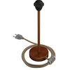 Image de creative cables Alzaluce pour Abat-Jour - Lampe de Table en métal - 30 cm, Cuivre satiné