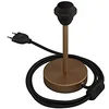Image de creative cables Alzaluce pour Abat-Jour - Lampe de Table en métal - 15 cm, Bronze satiné