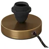 Image de creative cables Posaluce pour abat-jour - Lampe de table en métal - Bronze satiné