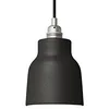 Image de creative cables Abat-Jour Vaso Materia en céramique - Made in Italy - Tableau Noir - Blanc