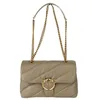 Image de Pinko, LOVE CLASSIC PUFF CL SHEEP NAP Femme, I68q_noce-antique Gold