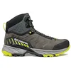 Image de SCARPA Rush TRK GTX Bottes de randonnée imperméables Gore-Tex légères pour homme, Titane/citron vert, 10.5-11 Women/9.5-10 Men