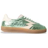 Image de MOA Concept pour femme. CL292 Baskets en cuir Green Club (37), Plat, Lacets, Casuel, Vert
