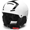 Image de Briko, Helmet Mixte Adulte, Matt White-Black, M/L