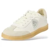 Image de Blauer pour femme. S6AURORA01 Trainers Aurora 01 white (41), Cuir, Blanc, Plat, Lacets, Casuel
