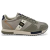 Image de Blauer pour homme. S6QUEENS01 Baskets Queens 01 vert (41), Cuir, Plat, Lacets, Casuel