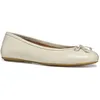 Image de Geox Femme D Palmaria B Ballerines Plates, Papyrus, 37 EU