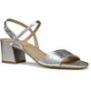 Image de Geox Femme D New ERAKLIA 50 B Sandale à Talons, Silver, 39 EU