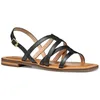 Image de Geox Femme D Sozy QC A Sandale à glissière, Black, 38 EU