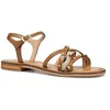 Image de Geox Femme D MADDALUSIAC D Sandale à glissière, Camel, 36 EU