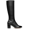 Image de Geox Femme D Virnilisa 65 Bottes Hautes au Genou, Noir, 36 EU
