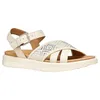 Image de Geox Femme D Xand 2s B Sandales compensées, Papyrus, 41 EU