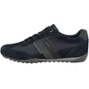 Image de Geox Homme U Wells C Sneakers, Navy/Dk Burgundy, 39 EU