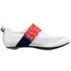 Image de Fizik Mixte Hydra Aeroweave Carbon Chaussure de randonnée, White Red Blue, 43 EU