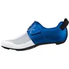 Image de Fizik Mixte Transiro Hydra, Innovative Triathlon Shoes Chaussure de randonnée, Blanc/Bleu, 41 EU