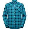 Image de LA SPORTIVA Homme Rambler Flannel Chemise, Deep Sea-Tropic Blue, M