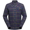Image de LA SPORTIVA Chemise d'escalade en flanelle Rambler pour hommes bleu marine | L