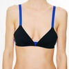 Image de La Perla - Haut de maillot de bain triangle Ryder noir/cobalt 85 A