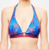 Image de La Perla - Haut de maillot triangle Summer Energy imprimé bleu/rouge T.80B