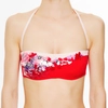Image de La Perla - Haut de maillot de bain bandeau Floral Rhapsody rouge/rose clair T.80B