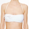 Image de La Perla - Haut de maillot de bain bandeau Avant-Garden blanc 90 C